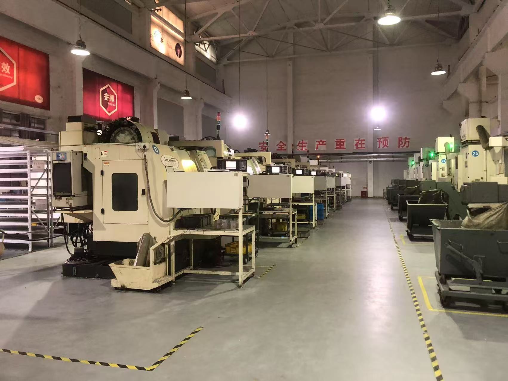 M&J Precision CNC machining workshop